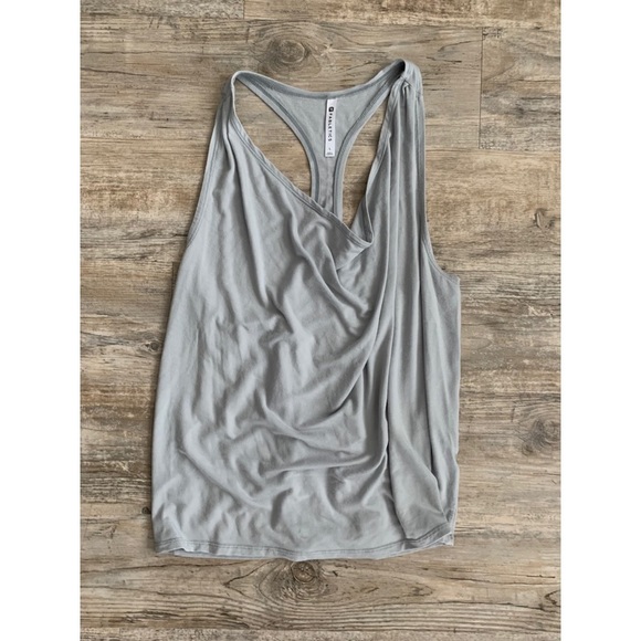 Fabletics Tops - fabletics grey cowl-neck tank Fabletics Tops - fabletics grey cowl-neck tank
